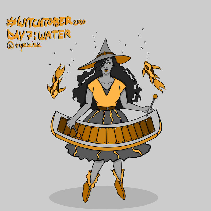 water witch - #witchtober challenge